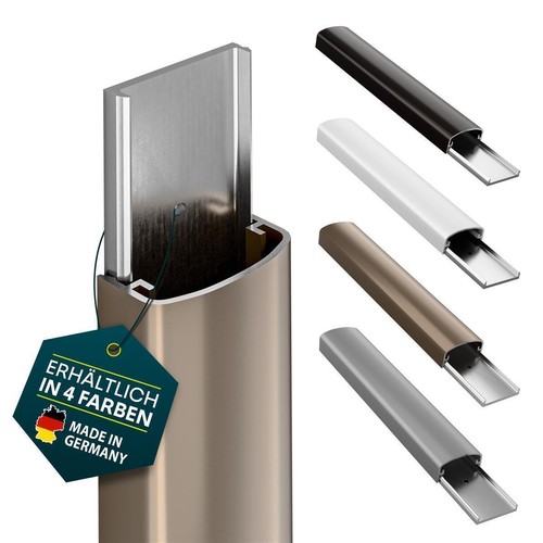 Yourkon aluminium kabelkanal - aluminium,