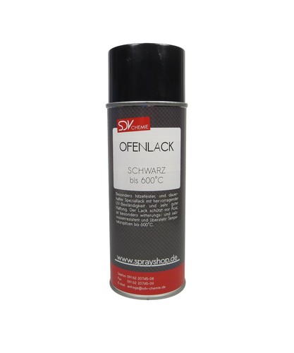 Ofenlack schwarz spray - 1, x